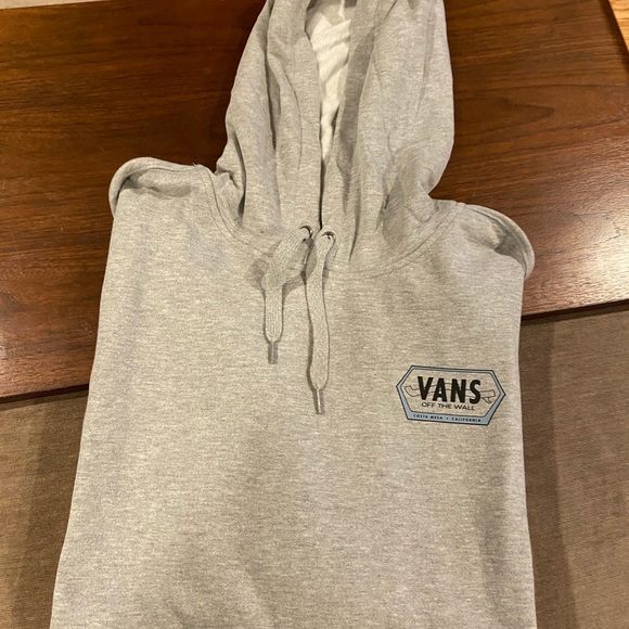Vans Other - Vans off the Wall Gray men’s pullover hooded sweatshirt